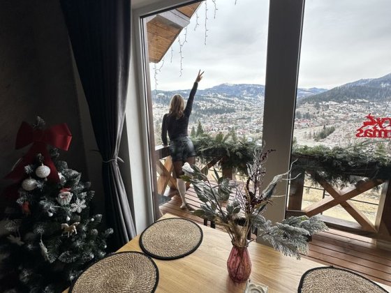 Відпочинок в карпатах з власним чан-джакузі Славське