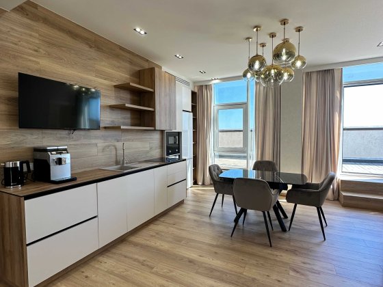 Первая Аренда квартиры Терасса 70м Вид моря Центр ЖК 18 Жемчужина Одеса