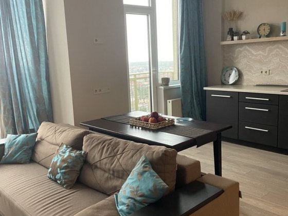 3 Жемчужина 45 м студия с ремонтом вид на море Лиманка