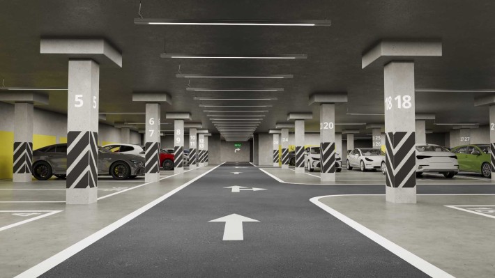 Паркомісце в підземному паркінгу житлового кварталу Брюгге!!! - фото 1