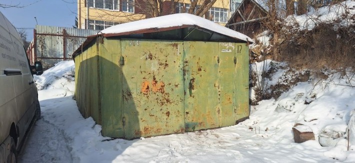 Продам широкий металевий гараж, розбірний - фото 1