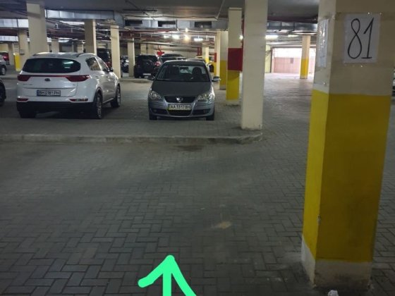 Сдается место с электросчетчиком в паркинге Чудо-города секция А Одесса