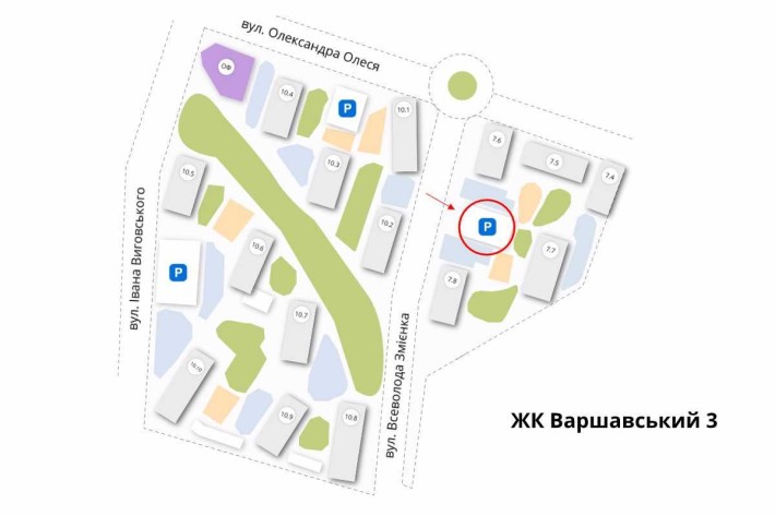 Здам паркінг, паркомісце, парковка, ЖК Варшавський 3, Плюс, БЕЗ % - фото 1