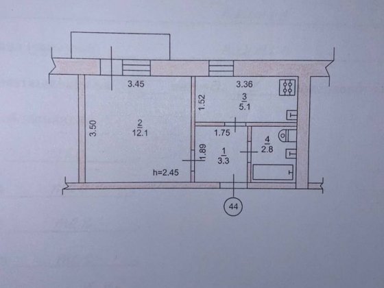 Продам однокімнатну квартиру в м.Глухів Глухов