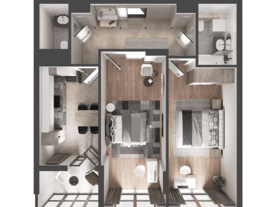 ціна нижча ринку • простора 2-кім • новобудова Дрогобич