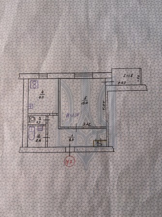 Продається однокімнатна квартира у багатоповерхівці - фото 1