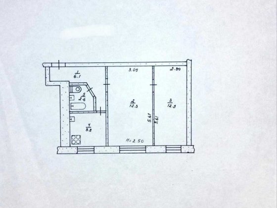 2-кімн. на 1 поверсі, червона лінія, ідеально під бізнес, м.Жовті Води Жовті Води