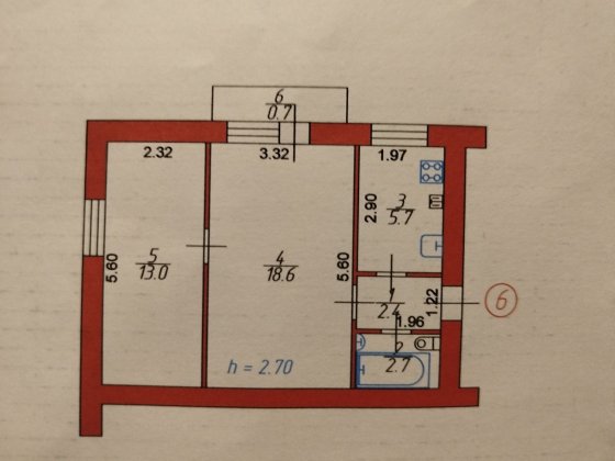 Продам 2кімнатну квартиру Ківерці