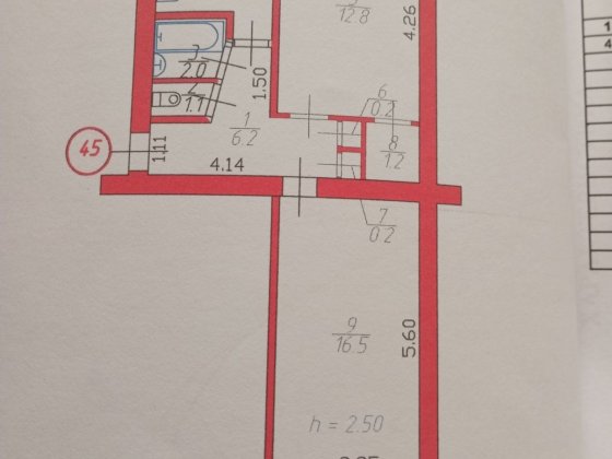 Двух кімнатна квартира Ковель