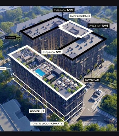 Станьте власником квартири в ЖК Center ! - фото 1