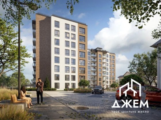 1 кімнатна з гардеробом від забудовника в новобудові. ЖК Джем 2.0 Каменец-Подольский