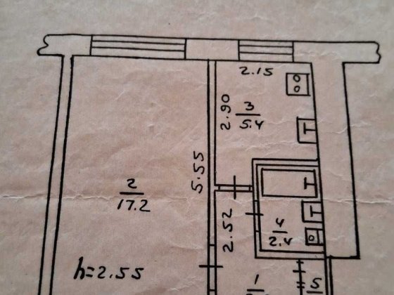 Квартира однокімнатна Сім вітрів Конотоп