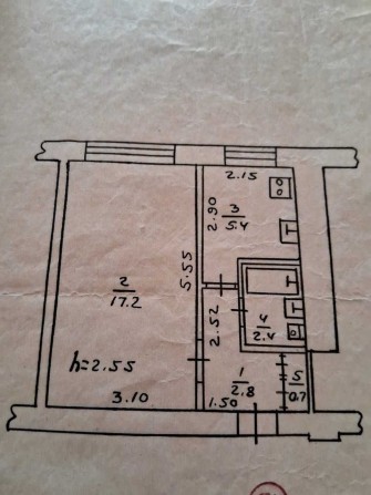Квартира однокімнатна Сім вітрів - фото 1