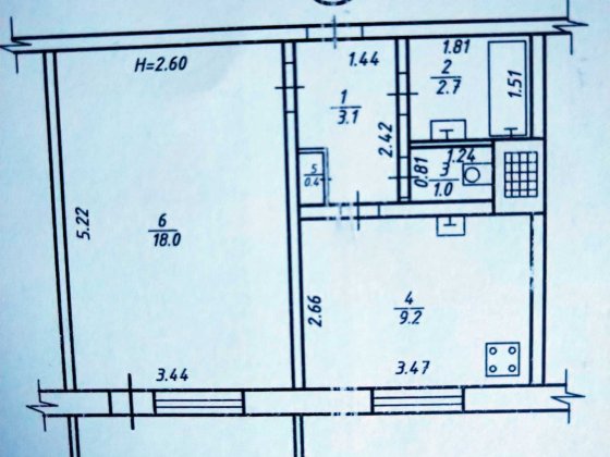 Продам однокімнатну квартиру ПОРТ Конотоп