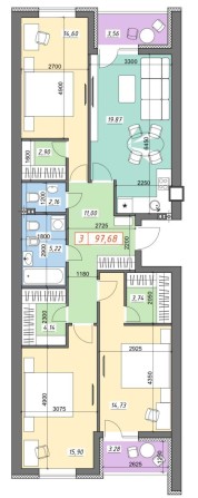 Продаж просторої 3к квартири поруч з Академмістечком - фото 1