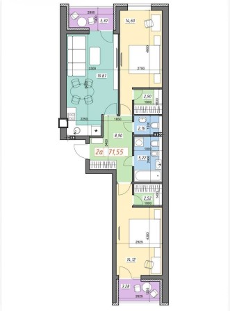 Продаж просторої 2к квартири поруч з ТРЦ Lavina Mall - фото 1
