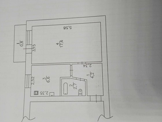 Продам однокімнатну квартиру по вулиці Ярослава Мудрого Лубны