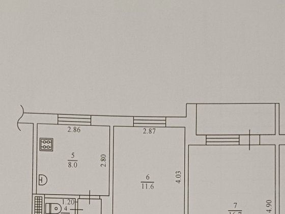 2 -х кімн.квартира з ремонтом,Оксанченка Миргород