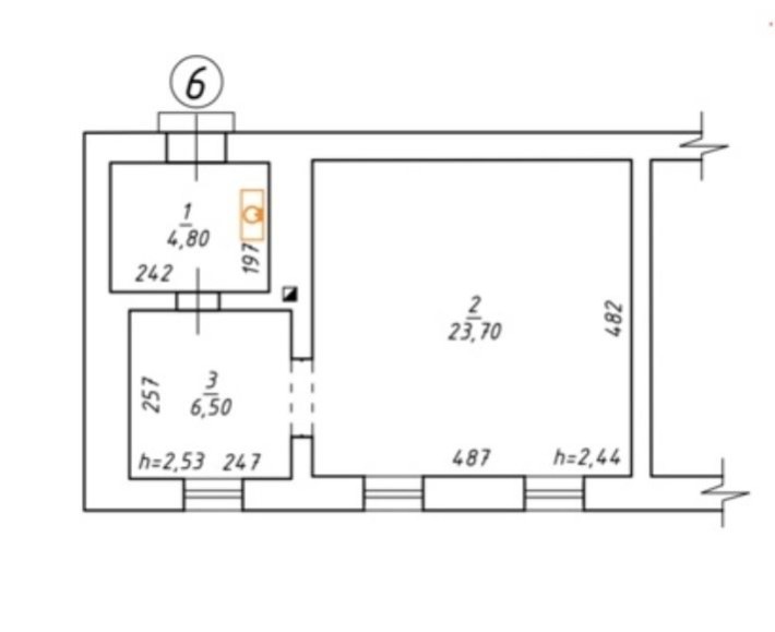 Продам 1 кімнатну квартиру в центрі - фото 1