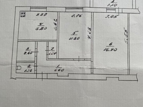 2 - кімнатна квартира в місті  Очаків Очаков
