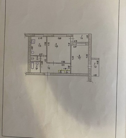 Продам 2к кв Ао газ - фото 1