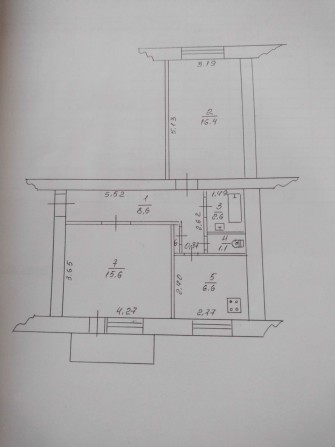 Продам 2-х кімнатну квартиру м.Ромни,Сумська обл.Торг - фото 1
