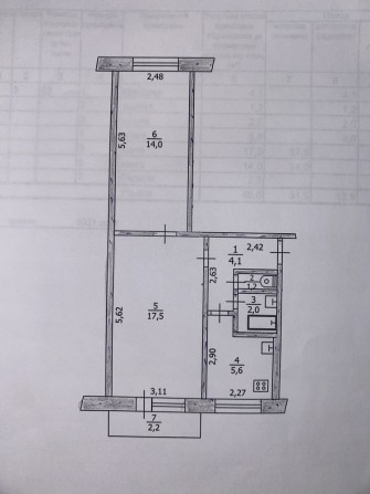 Продам 2 кімнатну квартиру. Район «40 років» - фото 1