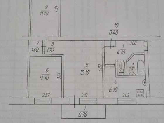 Продам 3 ком квартиру Павлоград