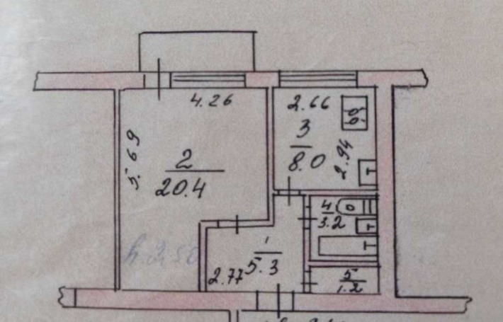 1-кімнатна квартира + р-н Сільпо +38 кв.м +Панорама - фото 1