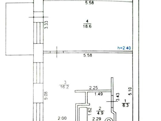 Двухкомнатная двокімнатна 2-х комнатная кімнатна квартира Шостка