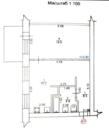 Двухкомнатная двокімнатна 2-х комнатная кімнатна квартира - фото 1