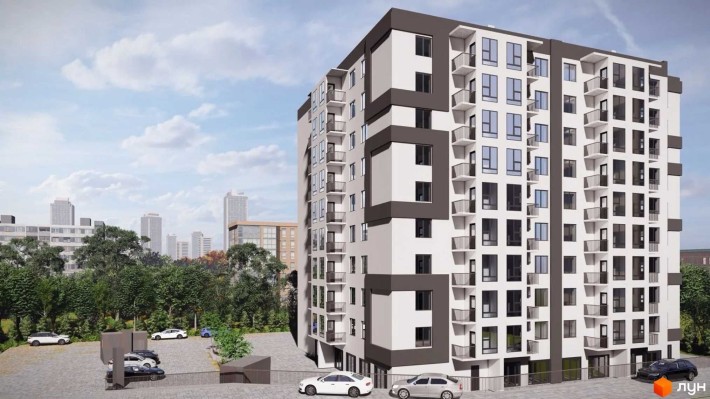 2к, Дубово, ЖК Анта, будується здача 2026р - фото 1