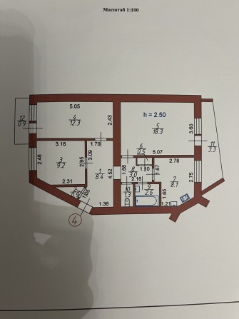 Від власника! 3-кімн 3/5 цегла — Луцьк, пр-т  Молоді 13 меблі-техніка - фото 1