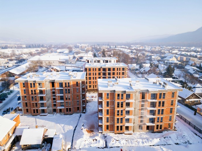 Трикімнатна квартира 86 м2 в новобудові м.Тячів жк MISTO - фото 1