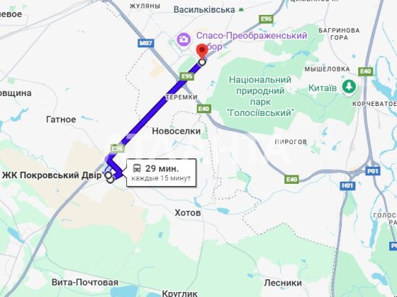 1-кімнатна квартира. Гатне. Гатне