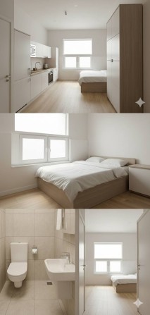 1-кімнатна квартира 2 поверх Білогородка під Києвом $10502 - фото 1