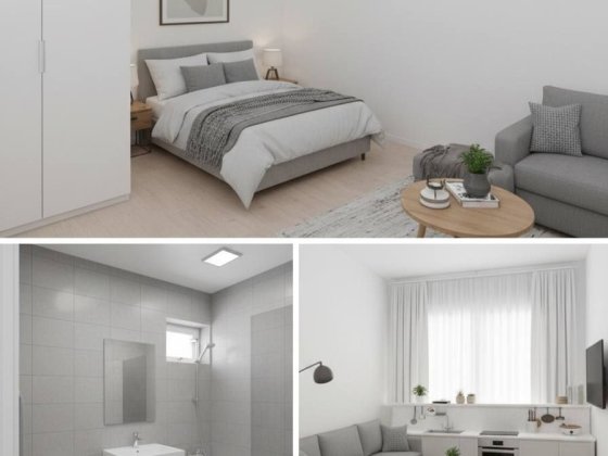 1-кімнатна квартира 2 поверх Білогородка під Києвом $17817 Белогородка