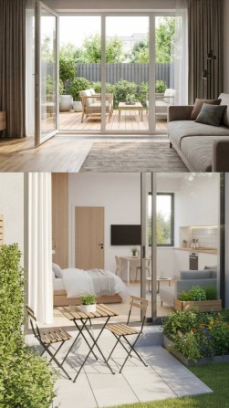 1-кімнатна квартира з двориком Білогородка 1 поверх $20537 - фото 1