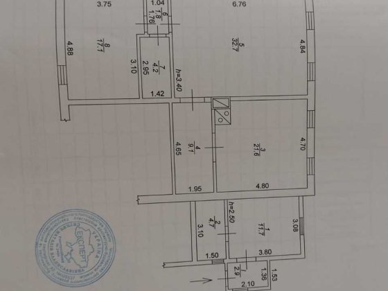 Продається квартира в одноповерховому будинку поруч з річкою Яготин