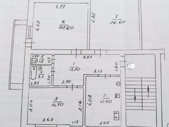 Продам велику квартиру для втілення Ваших мрій Фурсы