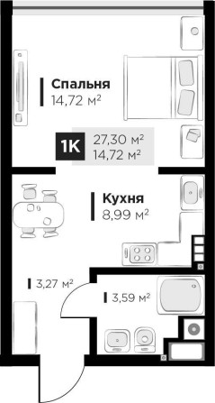 Продаж смарт квартири в зданій новобудові, ЖК бізнес класу Feel House - фото 1