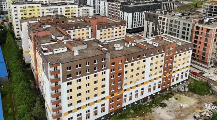 Однокімнатні апартаменти 43.7 м.кв з 1-м внеском від 30% Акція! - фото 1