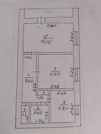 2-х комнатная квартира район 7 ветров - фото 1