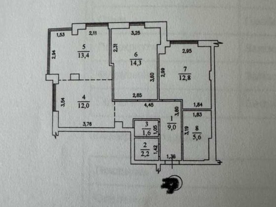 СРОЧНО! 3к 71 м2 в премиум ЖК Приморские сады. Кладовка- в подарок!оа Крижанівка