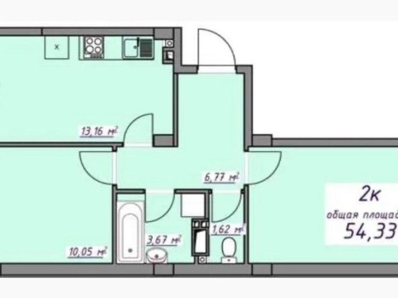 Продам 2 кімнатну квартиру 7 небо Авангард