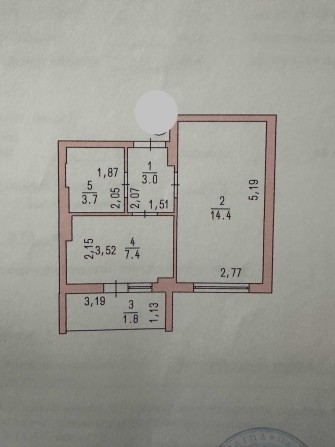 В продаже 1-комнатная квартира в ЖК «7 Небо» с мебелью - фото 1