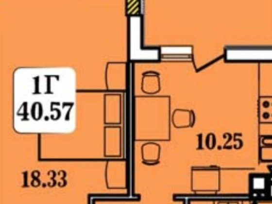 (4) Евродвушка  в ЖК "Розенталь" Лиманка