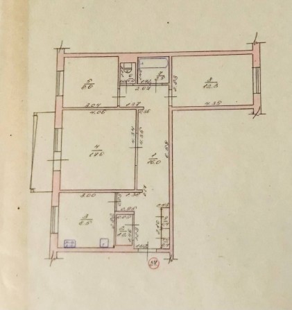 Продам 3х комнатную квартиру - фото 1