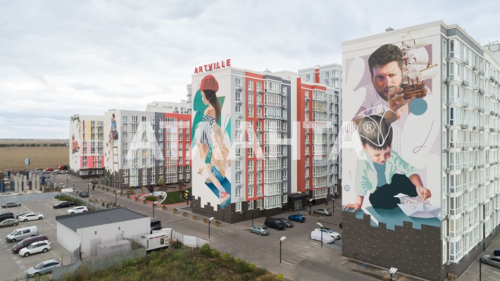 Квартира в новом жилом комплексе ARTVILLE - ремонт, мебель - фото 1