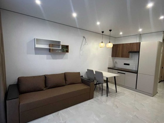 Акварель 8, Лиманка/Таирова,студия с новым ремонтом и мебелью Лиманка